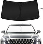Car Windshield Sun Shade Compatible with 2020 2021 2022 2023 2024 2025 2026 Hyundai Palisade Accessories Foldable Front Window Sunshade Custom Windshield Cover Sun Visor Block UV Rays