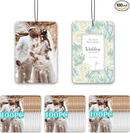 Bulk Custom Air Freshener for Car - Personalized Customized Photo Logo Text Air Freshener, Personalized Scents Smell Freshener with Picture, Customized Cute Car Gifts for Women Men (100 pcs)