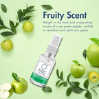 G’s Breeze Green Apple Air Freshener - Long-Lasting Refreshing Fragrance for Home, Car, Offices - 48 Hours of Fruity Scent of Crisp Apple Fruity - Oil Burner Compatible and Pet-Friendly