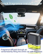 Car air freshener, Long-Lasting Fragrance with Essential Oils, Equipped with 2 Fragrance Sticks, car Vent Clip, Essential Oil Aromatherapy Diffuser Suitable for Men and Women, Cologne