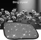 BetterJonny Auto Bling Car Armrest Cover, Crystal Rhinestone Auto Center Console Cover Pad Non-Slip Car Arm Rest Cushion Pad Universal Bling Car Accessories for Most Car (13.2 X 9.3 Inch)