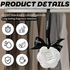 6 Pcs Clay Disc for Essential Oil, Fragrance Disc, Car Diffusers for Essential Oils, Passive Diffuser Fragrance Disk Suitable for Fresh Air and Deodorizing Wardrobe