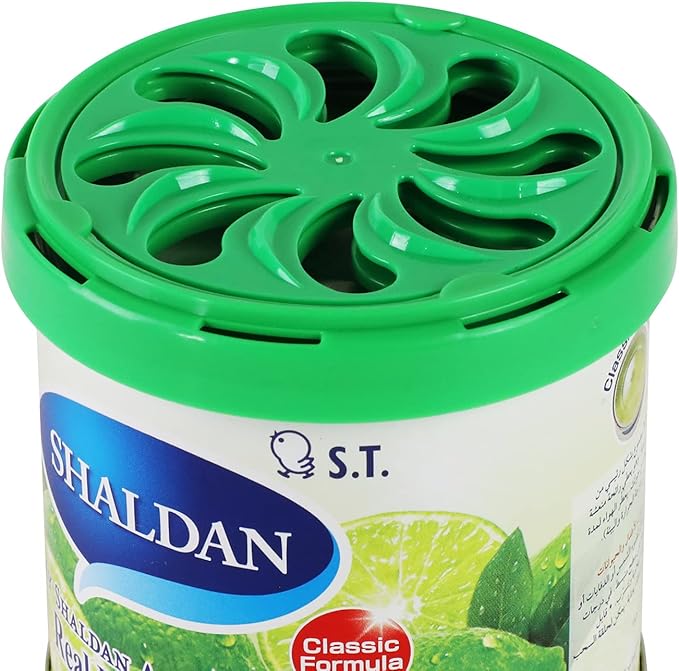 My Shaldan Japanese Room/Car Limonene Gel Natural Air Freshener Cans, Lemon Scent, 80g