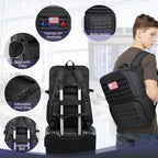 BERTASCHE Lunch Backpack, Work Backpack with Insulated Cooler Lunch Box 15.6 inch Laptop Backpack for Men Women, TSA Large Daypack for Commuter College Travel Picnic