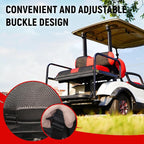 Golf Cart Front and Rear Seat Covers for Yamaha G29/drive Drive 2 2007+, Durable Polyester Fabric Yamaha G29 Seat Covers, Breathable Washable