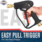 McKillans® Pressure Washer Gun Replacement M22 Inlet with Extension with 1/4” Quick Connector Coupler