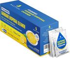 Bastion Garbage Disposal Cleaner and Deodorizer - 24-Count (1-Year Supply) Foaming Lemon Scented Kitchen Sink Freshener Pods & Drain Odor Eliminator Disposer Care