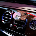 Record Player Car Air Freshener 12 Pieces Spinning Record Design Car Decoration Replaceable Gift for Music Lovers