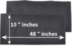 Breathe Naturally Universal 10x48 Cut-to-Fit Activated Carbon Filter (6 Pack) Charcoal Air Filter Sheet for Air Purifiers