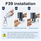 Ceeniu Car Air Fresheners - F26/F39 Dedicated Perfume Refill - 45ml - Can be Used for 2~6 Months - Made with Natural Plant Extracts - French Imported Fragrance - 17 Varied Scents Available