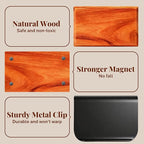 Car Air Freshener - Wood Air Freshener-Teak Amber Cabana Variety Scent Refill - Long Lasting Natural Car Fresheners - Clip Included