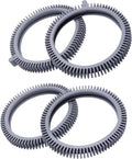 ATIE Pool Cleaner Front Tire PVXS11PK2-207 and Rear Tire PVXS16PK2-207 Combo Kit Fits Phoenix 4X PES42CSTX and AquaNaut 400, 450 Pool Cleaners (Pack of 2 Each)