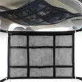 Car Ceiling Cargo Net Pocket Car Roof Storage Organizer Elasticity Mesh Car Roof Storage Organizer 31x21 Car Camping Long Journey Storage Bag for Car SUV Tent Clothes Blankets ZHAZHAMO
