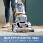 Kenmore KW4010 Pet Portable Carpet Cleaner Machine with High Cleaning Power, 3.2L Clean Tank & 1.4L Dirty Tank, 25ft Cord Length and Two Easy Removable Brushroll for Rug & Upholstery