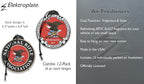 Elektroplate Officially Licensed National Rifle Association NRA (Classic Disk and Heritage Styles) Automotive Hanging Air Fresheners 3.6" for Vehicles | Artic Blast Scent 12-Pack