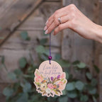 Studio Oh! Mothers Day Gifts Scented Hanging Car Air Fresheners - Pack of 2 - Natural & Exclusive Fragrance with DeoBoost Technology - Unique Design with Decorative Bead - Live Life In Full Bloom