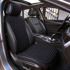 Suninbox Car Seat Covers,Cloth Cars Seat Covers,Universal Fabric Car Seat Covers,Front Seats Only Air Bag Compatible,Cooling Car Seat Protector,Buckwheat Hull Breathable Comfortable Ventilated,Black