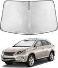 EcoNour Windshield Sunshade Compatible for Lexus RX 350/350h 300 450/450h 2010-2013 2014 2015, Sun Visor for Front Windshield & Window Sun Shade Cover, UV Heat Blocker & Protector, Car Accessories