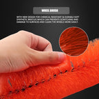 SPTA 8Pcs Wheel & Tire Brush Car Detailing kit, Easy Reach Wheel and Rim Brush, 5pcs Detailing Brushes, Short Handle Cleaning Brush, 1pc Microfiber Cleaning Cloth, Great to Clean Dirty Tires