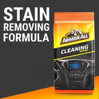 Armor All Interior Car Cleaning Wipes by Armor All, Car Wipes for Dirt and Dust, 60 Count Each, 6 Pack