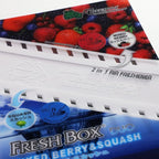 Auto Dynasty Treefrog Fresh Box Duo Under-The-Seat Long Lasting Natural Air Freshener (Mixed Berries&Squash Scented)