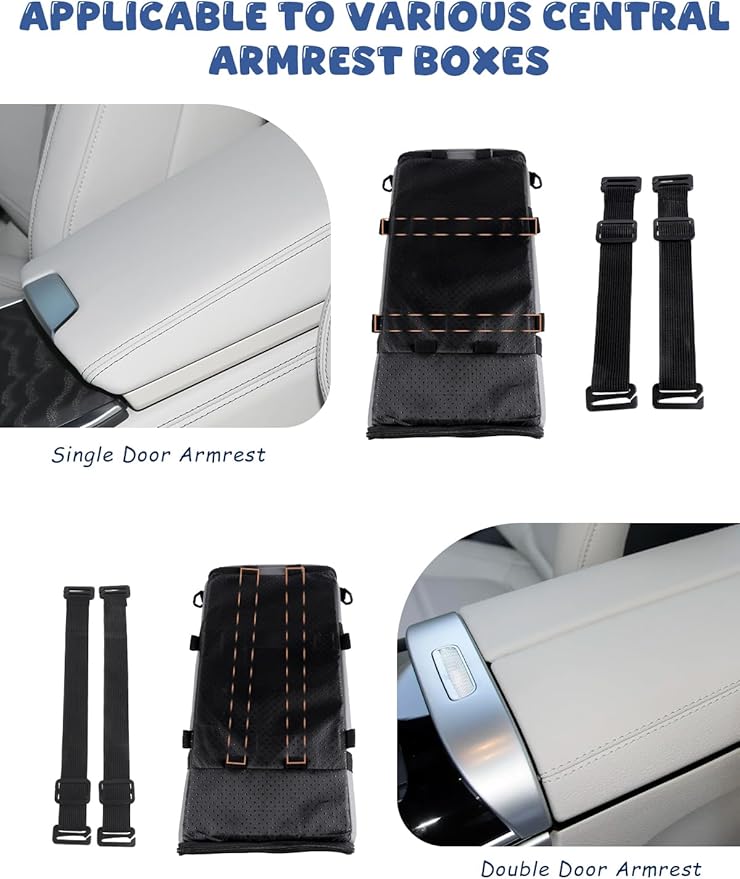 Dog Car Seat for Small Dogs, Portable Center Console Dog Car Seat, Pet Travel Backpack with Safe Protection Hooks and Double Fixation Seat Belts, Suitable for Small Dogs & Cat Under 12 lbs