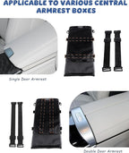 Dog Car Seat for Small Dogs, Portable Center Console Dog Car Seat, Pet Travel Backpack with Safe Protection Hooks and Double Fixation Seat Belts, Suitable for Small Dogs & Cat Under 12 lbs