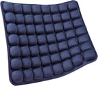 SUNFICON Air Seat Cushion Inflatable Seat Cushion Portable Car Seat Office Chair Wheelchair Pad Anti Bedsore Orthopedics Pain Pressure Relief Cushion Camping Seat Mat w Pump 18 ''x 16'' x1'' Blue