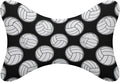Car Headrest Pillow Compatible with Black And White Volleyball Ball, Cartoon Neck Pillow for Car, 2 Pcs Comfortable Soft Car Seat Pillow for Driving,Head Rest Cushion, Cute Neck Pillow for Travel