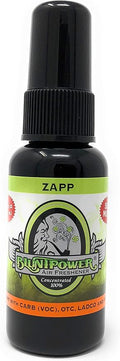 BluntPower (Zapp, 1 Pack) Concentrated Odor Eliminator & Diffuser Oil - Room Deodorizer, Odor Eliminator, Air Freshener - Premium Oil Based Air Freshener