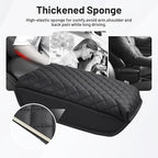 Autorder Center Console Cover for 2024 2025 2026 Toyota Tacoma Accessories Armrest Cover Anti-Scratch Middle Console Pad Leather Armrest Cushion Protector Black