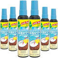 LITTLE TREES Car Air Freshener | Spray Provides a Long-Lasting Scent for Auto or Home | On-the-go Freshness | Caribbean Colada, 6 Air Fresheners