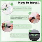 Dragonfly Car Vent Clips - 2Pcs Rhinestone Air Freshen Bling Cars Dashboard Accessories, Cute Interior Diffuser Decor Gift for Women Lovers & Friends