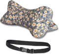 Neck & Cervical Pillows Dog Bone Shaped Travel Neck Pillows With Washable Removable Cover Have Loops On Either End For Car Bus Truck Driving Comfort Head Rest Support Neck Chiropractic Pillow ( Color