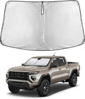 EcoNour Windshield Sunshade Compatible for GMC Canyon 2023 2024 2025, Sun Visor for Front Windshield & Window Sun Shade Cover, UV Heat Blocker & Protector, Car Accessories
