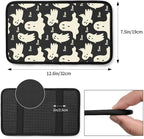 Ghost Pattern Auto Center Console Cover Pad Car Armrest Seat Box Cover Cushion Universal for Most Vehicle SUV Truck Car Accessories Decor