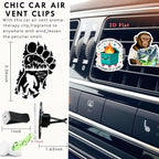 Cute Car Air Freshener Clips Taco Car Vent Clips Taco Cars Scents Cologne Air Conditioner Clip Auto Vent Interior Decoration Cars Accessories Tacos Gifts for Men Women,Friends