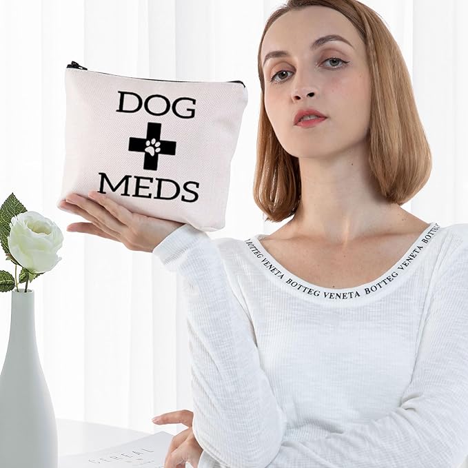 G2TUP Dog Medicine Bag - Vet Tech Gifts, Dog Essentials Storage for Travel, Camping, Car Emergency