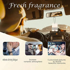 Personalized Photo Car Hanging Decor Accessories, Double-Sided Custom Picture Car Air Freshener Ornament, Car Charms for Rear View Mirror (Rectangle)