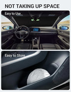 Proadsy Windshield Sun Shade for Volkswagen VW Golf Mk8 2022-2025 2026 4-Layer Foldable Front Sunshade Protector Sun Visor Blocks UV Rays Keep Car Cooler