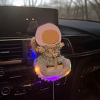 Car Air Freshener Vent Clip with Light Used for Jelly Cat Car Seat,Have A Seat Compatible with Fuggler Accessories (USB Type-Purple)