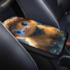 Dreaweet Center Console Cover Cute Highland Cow Car Accessories for Women Girly Universal Car Armrest Cover for Truck SUV Sedan,Soft Comfy Car Arm Rest Cover Pad