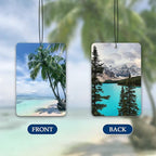 Custom Air Freshener for Car - Personalized Air Freshener for Car with Photo, Smell Air Fresheners with Picture for Hanging Ornaments (Unique Scented Gift)