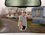 Trailer Park Boys Air Freshener - Ricky Funny Hanging Car Air Freshener - Funny Car Accessories for Men & Women