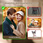 Custom Air Fresheners with Picture, Personalized Air Freshener for Cars, Customized Photo Gift with Scents for Family and Lovers