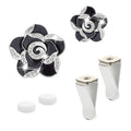 2 Pcs Car Air Freshener Vent Clip Set - Camellia Car Vent Clips Cute Auto Accessories for Women Interior Cute Decor Flower Vehicle Accessories