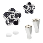 2 Pcs Car Air Freshener Vent Clip Set - Camellia Car Vent Clips Cute Auto Accessories for Women Interior Cute Decor Flower Vehicle Accessories