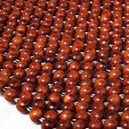 Wood Beaded Auto Car Seat Bead Cover,Natural Rosewood Wooden Bead Cool Refreshing Back Massaging Comfort Cushion Mat,Premium Quality Universal for Car Truck on Summer (Square mat)