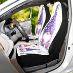 xigua Cute Gnomes Front Car Seat Cover Breathable Waterproof Non-Slip Wearable Car Seat Accessories Easy to Install Automotive Front Protectors for Most Cars Trucks SUV, 2PCS