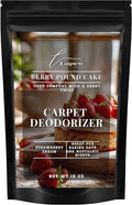 Lapew Berry Pound Cake Carpet Deodorizer Powder - Pet Safe Freshener for Vacuuming | Scented Odor Eliminator for Home | 16 oz